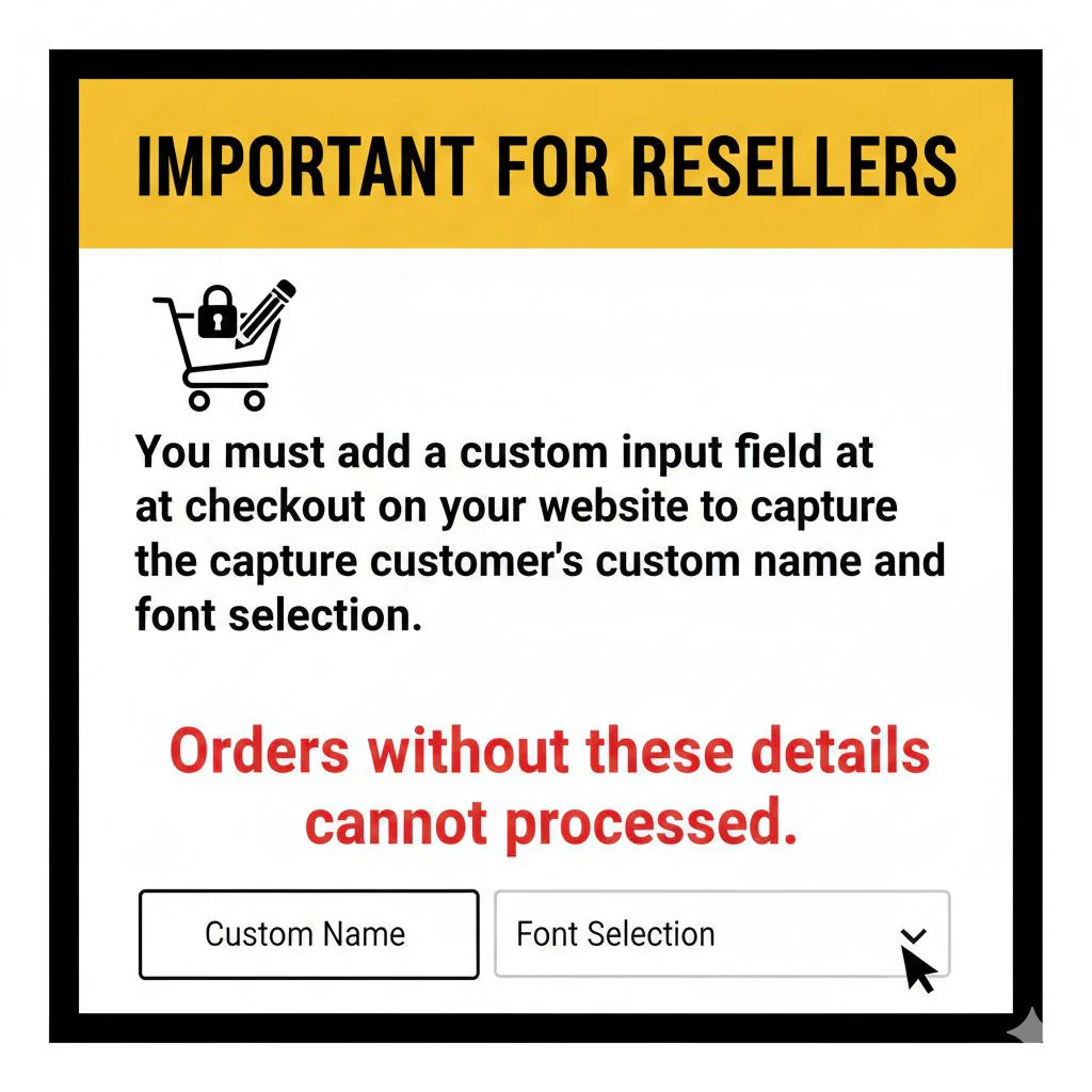 قلادة تحمل اسمًا باللغة الإنجليزية